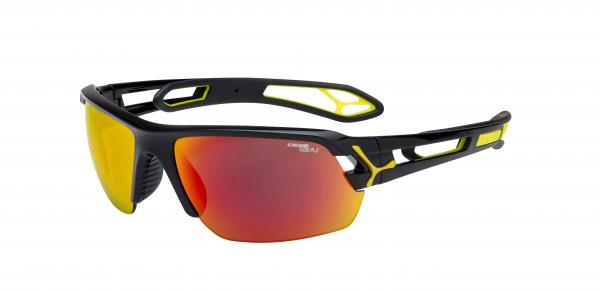 Slnečné okuliare Cébé S'Track Medium Shiny Black 1500 Grey PolarM