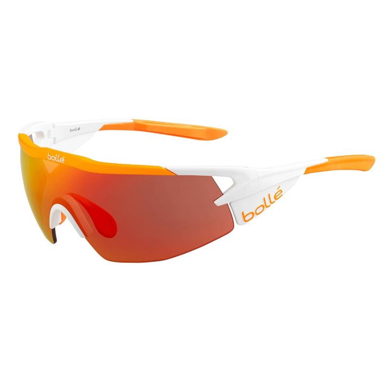 Slnečné okuliare Bollé Aeromax Matte White/Orange TNS Fire L