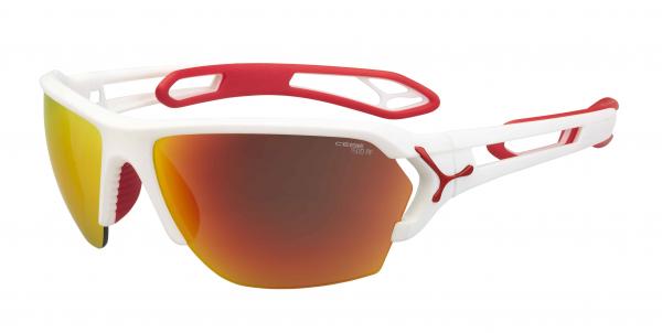 Slnečné okuliare Cébé S'Track Large Matt White Red 1500 Grey AL