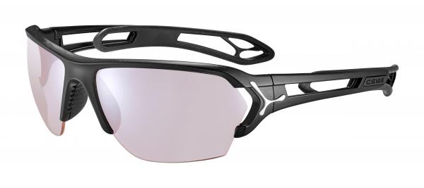 Slnečné okuliare Cébé S'Track L Matt Black Silver Sensor Vario Rose Cat.1-3 Silver AfL