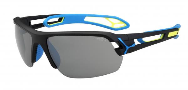Slnečné okuliare Cébé S'Track Medium Matt Black Blue 1500 GreyM