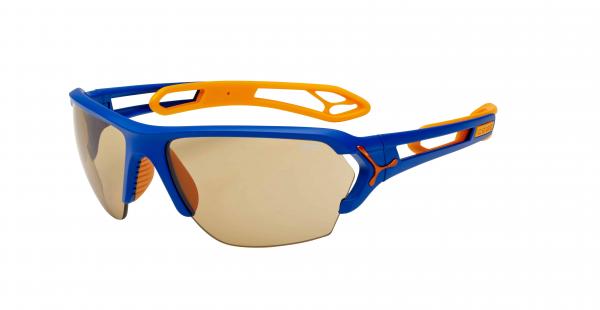 Slnečné okuliare Cébé S'Track Large Matt Blue Orange Vario PerfoL